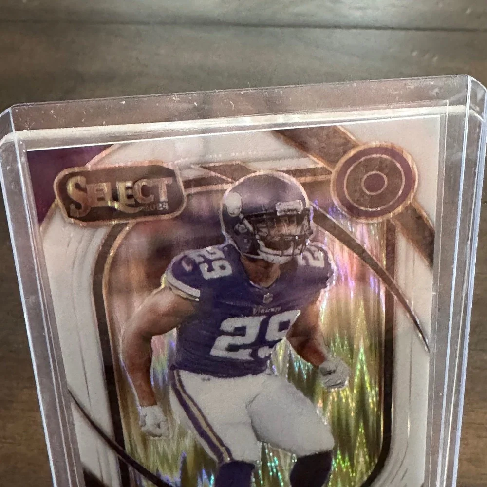 Panini Select Football Trading Card Xavier Rhodes Purple Prizm Club 065/199